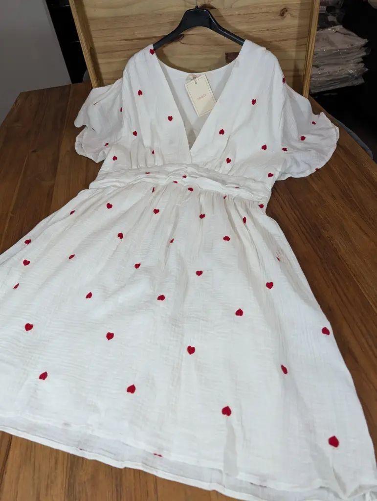 Robe Love rouge 42 au 48 (Xxl)