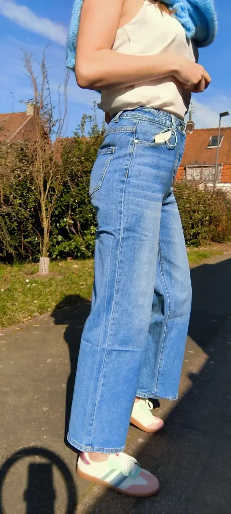 Jean Wide Leg "Skyline"