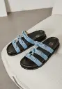 Claquettes denim