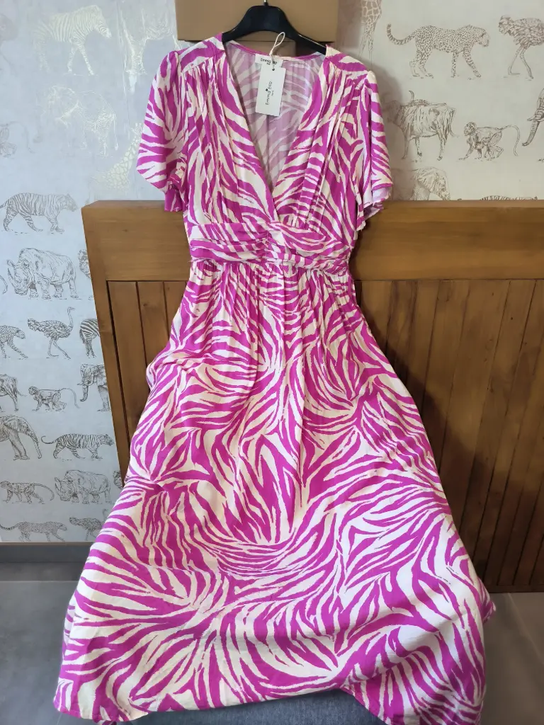 Robe Longue pink Z