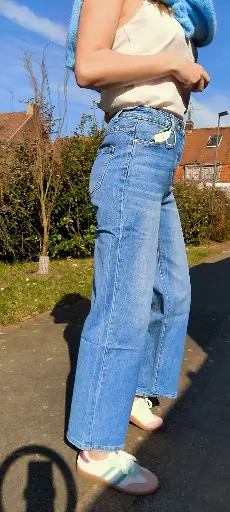 Jean Wide Leg "Skyline"