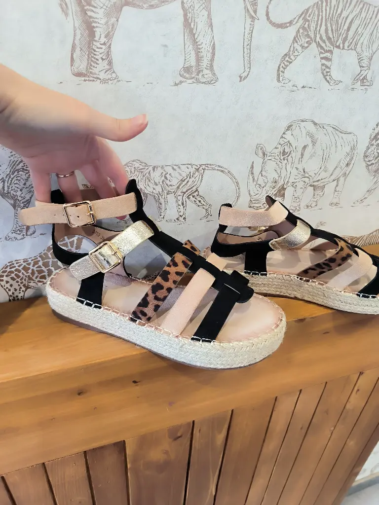 Sandales Safari Chic 🐆