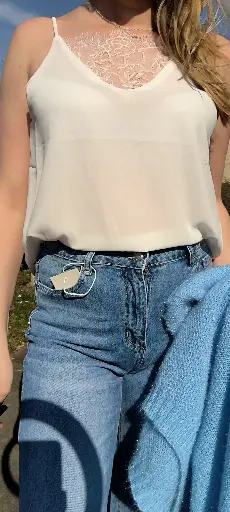 🤍 Débardeur Dentelle Divine