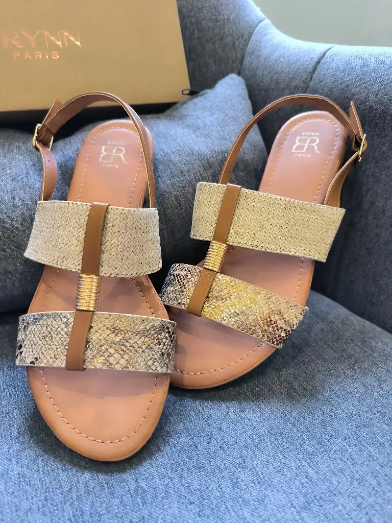 Sandales Python Chic