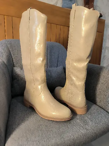 Bottes "Éclat Crème"