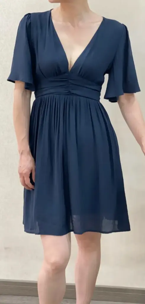 💙 Robe Bleu Nuit Séduction 💙
