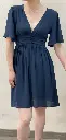 💙 Robe Bleu Nuit Séduction 💙