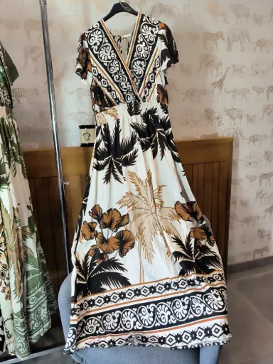 Robe longue bohème Noor - TU