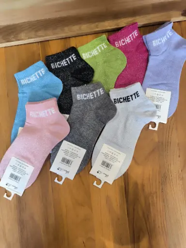 Chaussette Bichette pailleté 